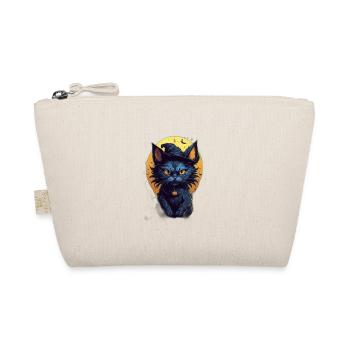Spooky Cat and Pumpkin Head: A Scary and Funny - Organic Pouch - nature - Front