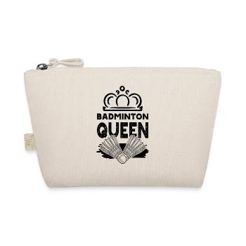 Badminton Queen - Organic Pouch - nature - Front