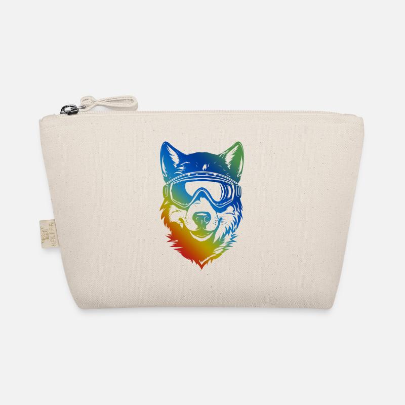 Loup de ski coloré Trousse biologique