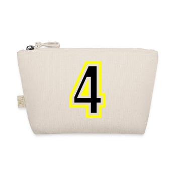 4 Number College - Organic Pouch - nature - Front