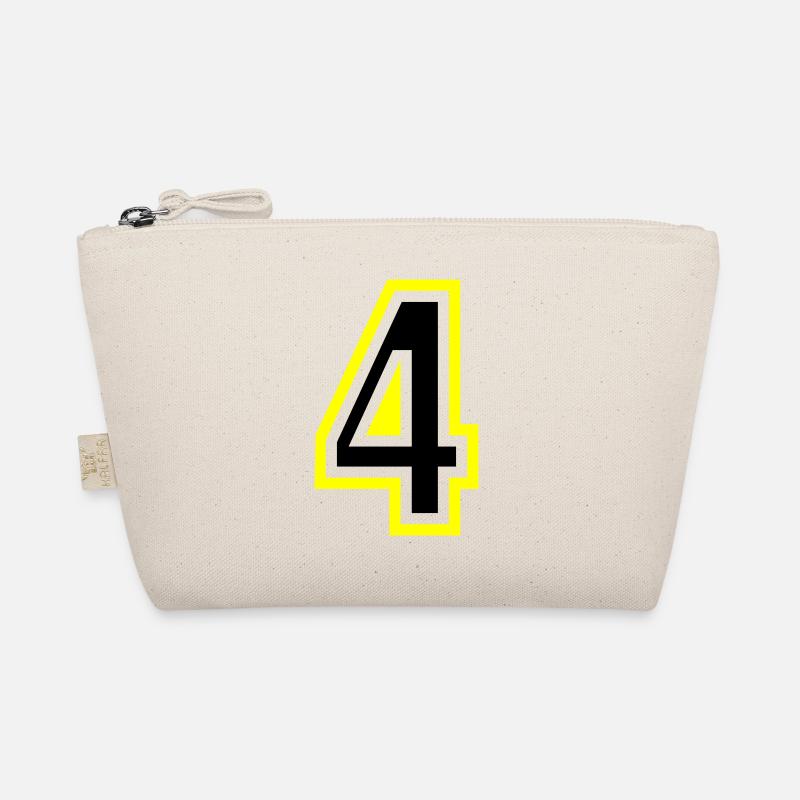 4 Number College Organic Pouch