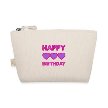 HAPPY BIRTHDAY - Trousse biologique - nature - Devant