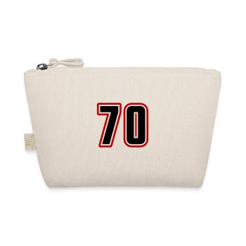 70 number symbol - Organic Pouch - nature - Front