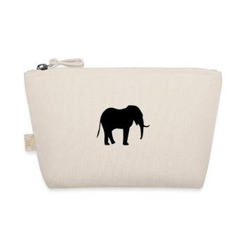 elephant - Organic Pouch - nature - Front