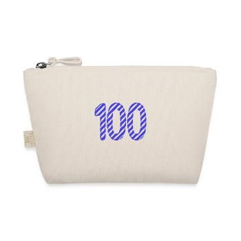 100. 100 ANS. 100e ANNIVERSAIRE. ANNIVERSAIRE 100 - Trousse biologique - nature - Devant