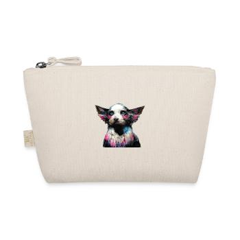 Dog portrait watercolor painting #dog - Organic Pouch - nature - Front