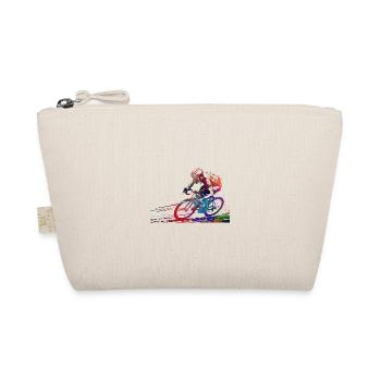 Cycling #cycling #sport #bike - Organic Pouch - nature - Front