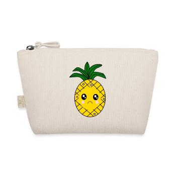 Kawaii Pineapple Kawaii Fruits Kawaii Fruit - Organic Pouch - nature - Front