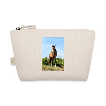 Pferd - Bio-Täschchen - Natur - Vorne