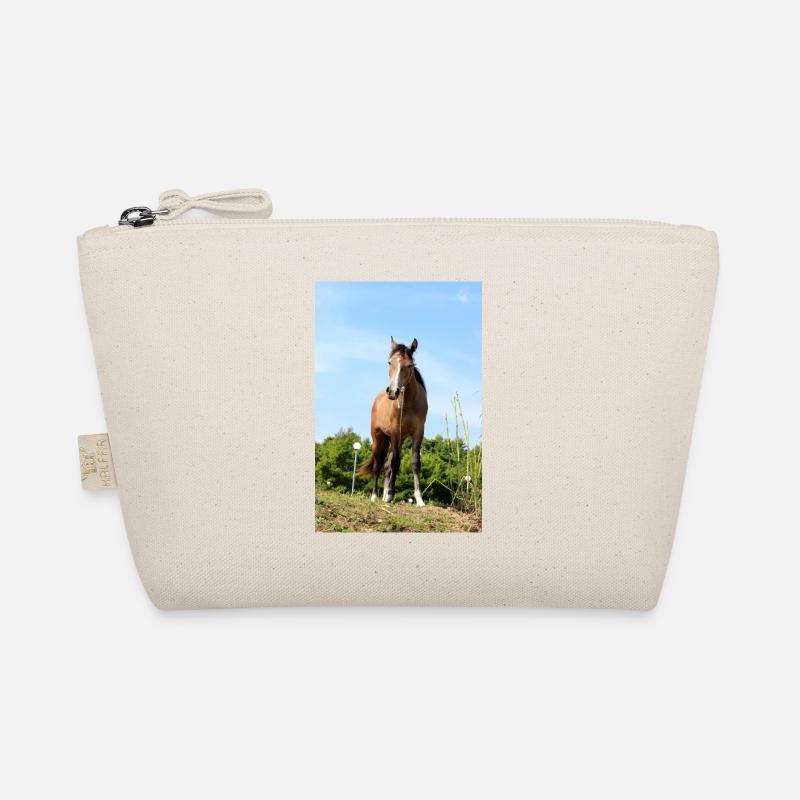 Pferd - Bio-Täschchen - Natur