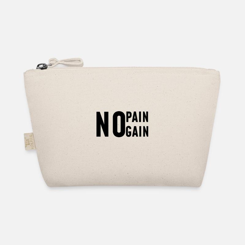 No pain no gain Organic Pouch