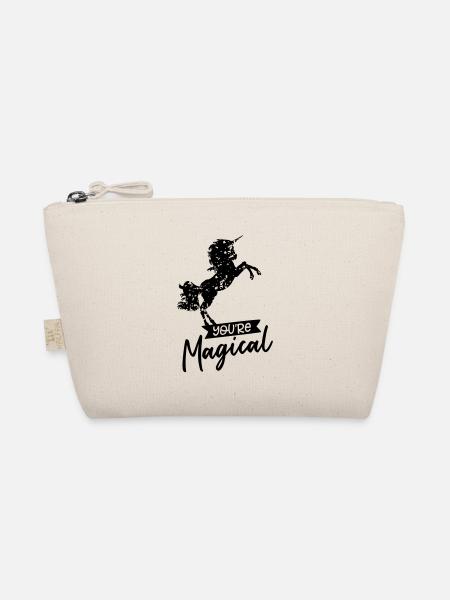 UNICORN YOU ARE MAGICAL - Bio-Täschchen - Natur
