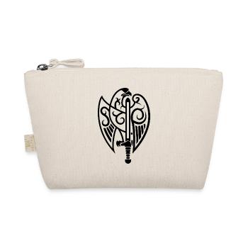 Eagle and Sword Russia Russian Gift Land - Organic Pouch - nature - Front
