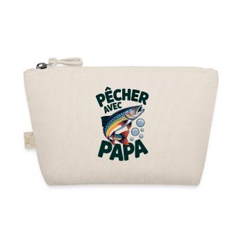 Pêcher avec papa, c'est le top. Une truite qui sau - Trousse biologique - nature - Devant