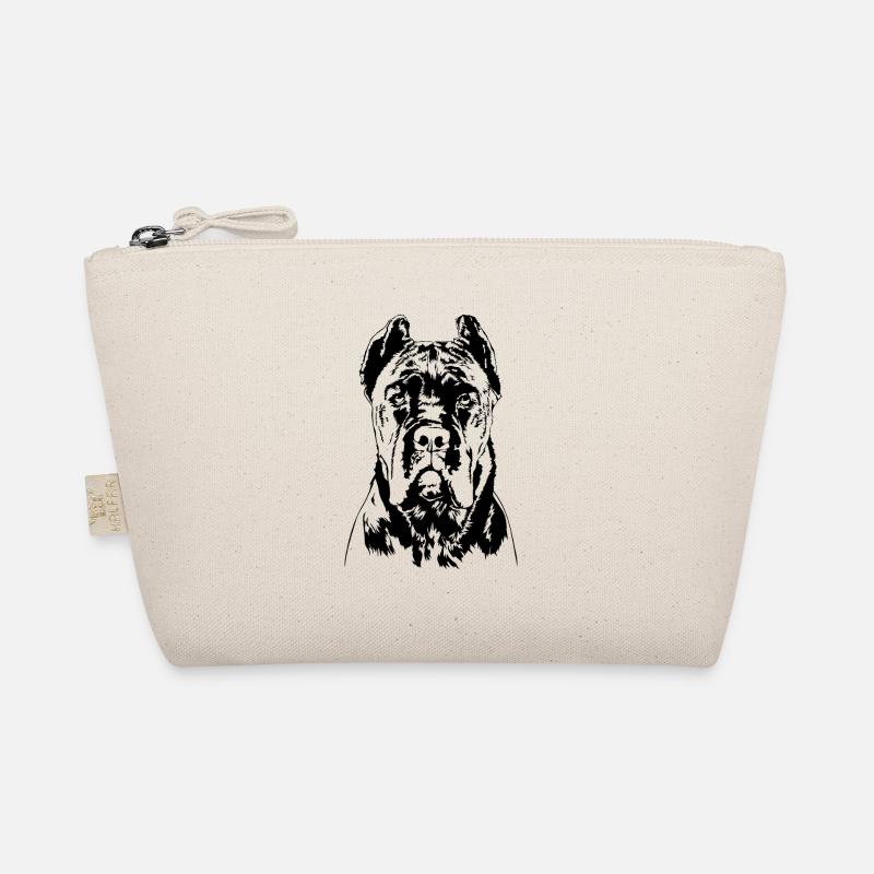 CANE CORSO ITALIANO Portrait Hund Hunde Wilsigns Bio-Täschchen