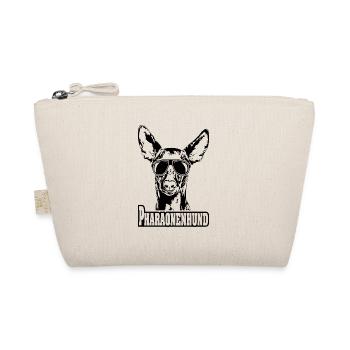 PHARAONENHUND cool Sonnenbrille Hunde Hund - Bio-Täschchen - Natur - Vorne