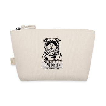 STAFFORDSHIRE BULLTERRIER coolster Hund Hunde - Bio-Täschchen - Natur - Vorne