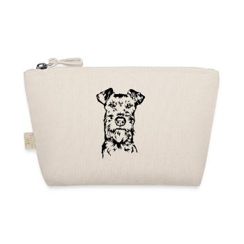 Irish Terrier Portrait Dogs Dog Wilsigns - Organic Pouch - nature - Front