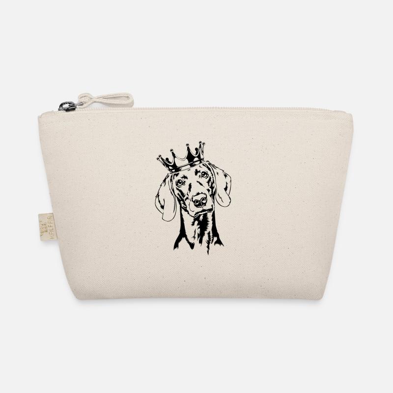Weimaraner Krone Dogs Dog Wilsigns Organic Pouch