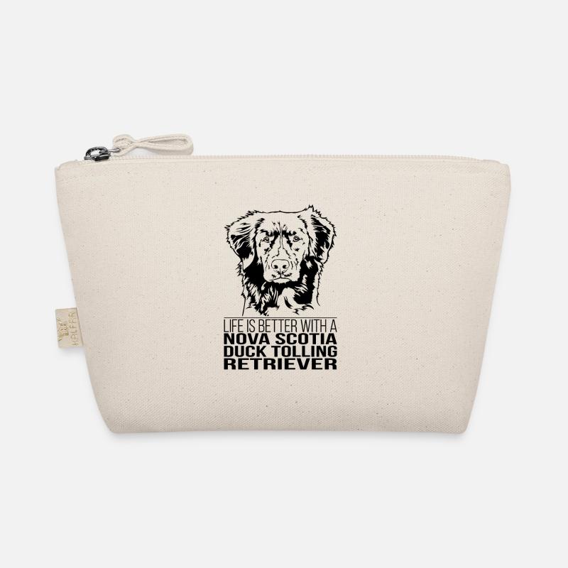 Nova Scotia Duck Tolling Retriever life is better Bio-Täschchen