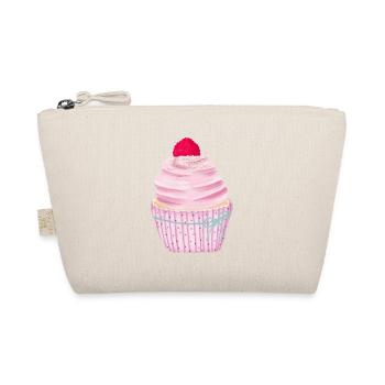 Cupcake with love - Organic Pouch - nature - Front