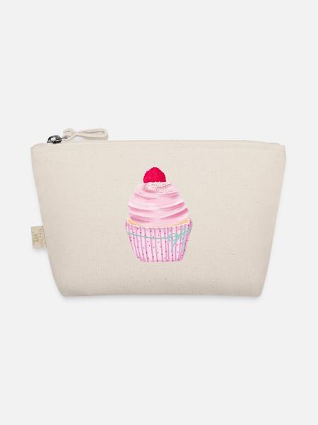 Cupcake mit Liebe - Bio-Täschchen - Natur