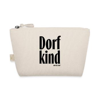Dorfkind und stolz drauf! - Bio-Täschchen - Natur - Vorne
