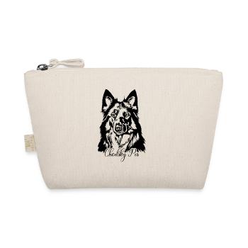 Chodsky Pes Portrait German Shepherd Wilsigns - Organic Pouch - nature - Front