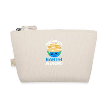 Climate Change Earth Day Environmental Protection Eco Organic Earth - Organic Pouch - nature - Front