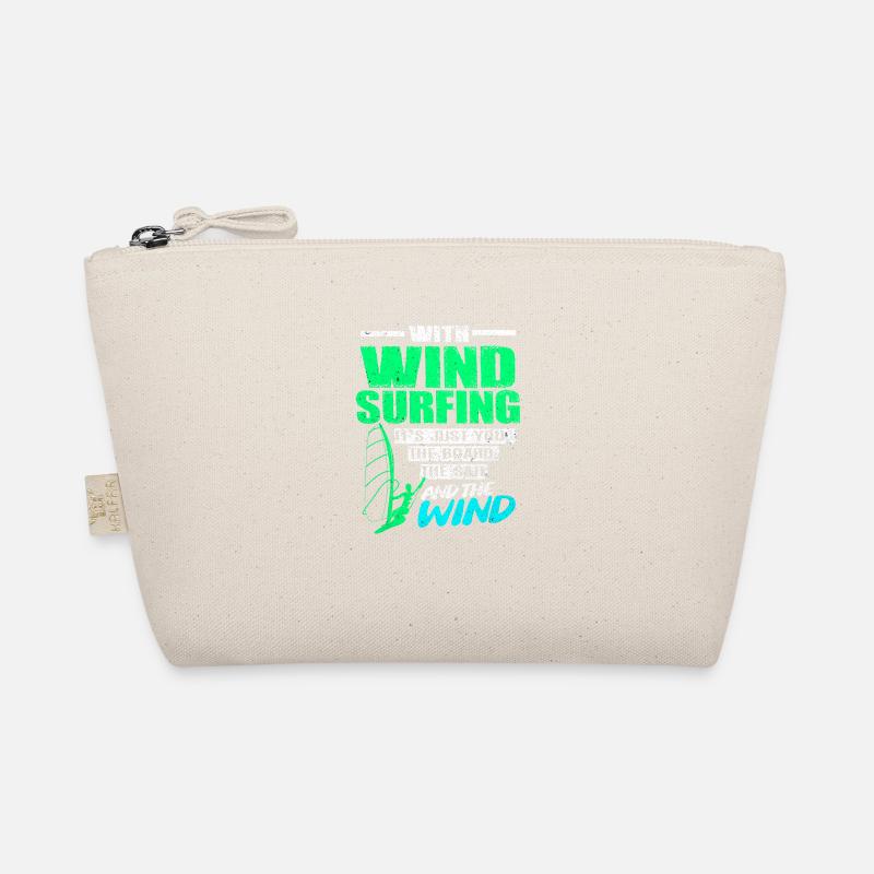 Windsurfen - Bio-Täschchen - Natur