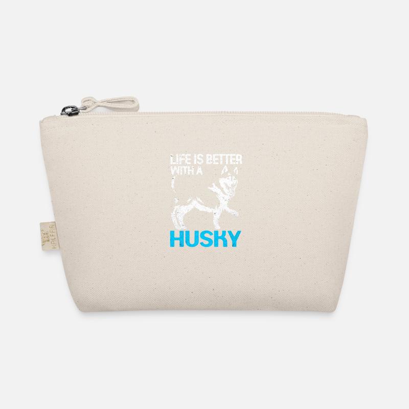 Husky - Bio-Täschchen - Natur