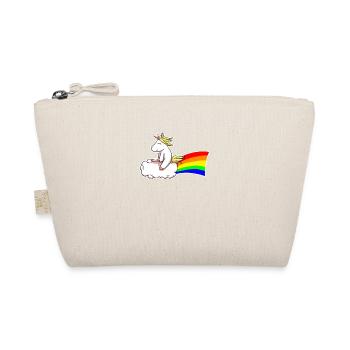 Licorne Rainbow Unicorn sur Cloud Unicorns - Trousse biologique - nature - Devant