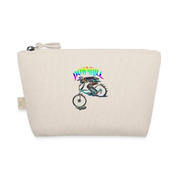 mountain bike mtb downhill - Organic Pouch - nature - Front