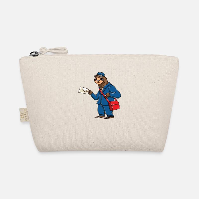 Faultier Briefträger Postbote Sloth Bio-Täschchen