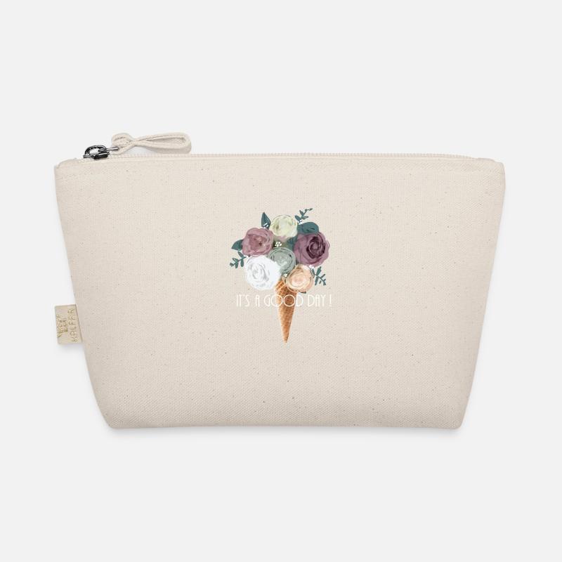 bouquet de fleurs dans cornet de glace Trousse biologique