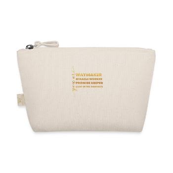 Waymaker & Christian Clothing - Organic Pouch - nature - Front
