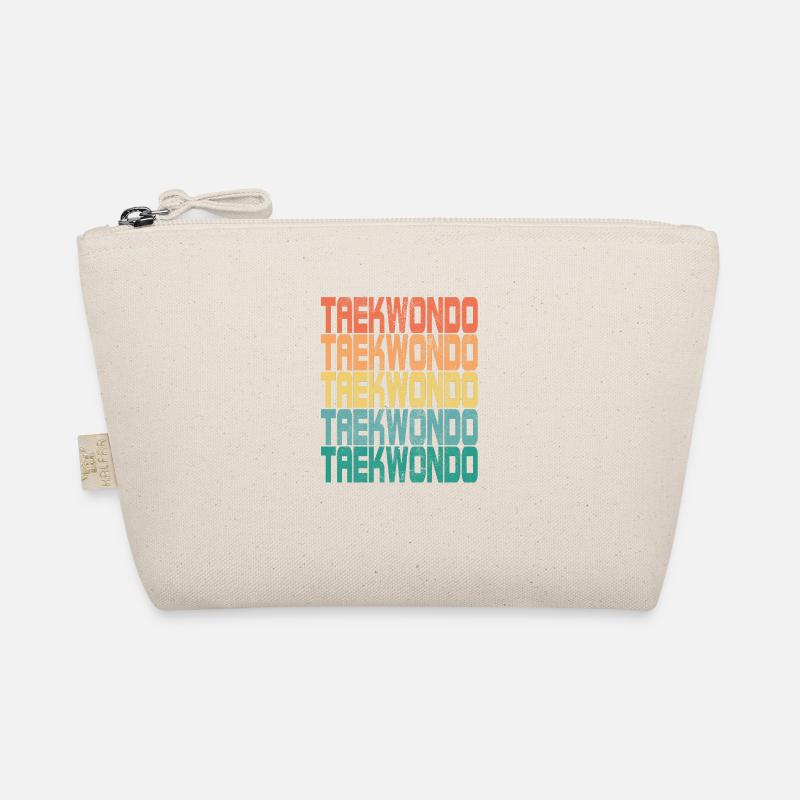 Tae kwon do Taekwondo Spruch Retro Geschenk Bio-Täschchen