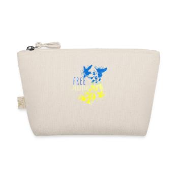 ukraine,free Ukraine,peace,peace,doves,flag - Organic Pouch - nature - Front