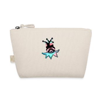 raccoon,bear,graffiti,painting,blue,harlequin - Organic Pouch - nature - Front