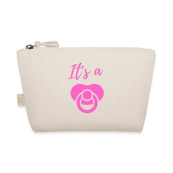 Annonce de bébé - Filles - Grossesse - Trousse biologique - nature - Devant