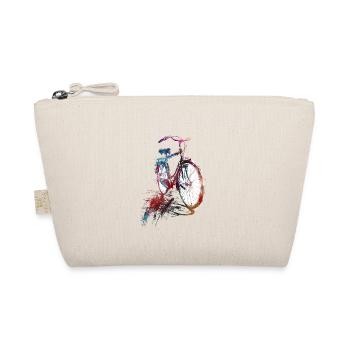 Cycling #cycling #sport #bike - Organic Pouch - nature - Front