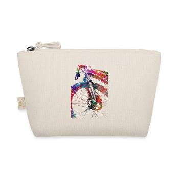 Cycling #cycling #sport #bike - Organic Pouch - nature - Front