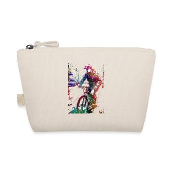 Cycling #cycling #sport #bike - Organic Pouch - nature - Front