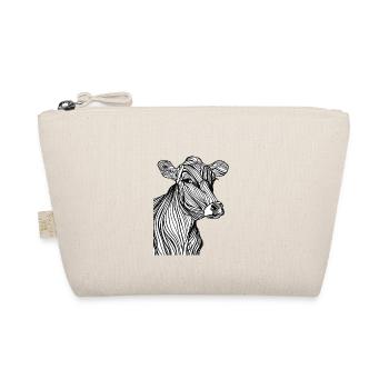 Art Lines #cow - Bio-Täschchen - Natur - Vorne