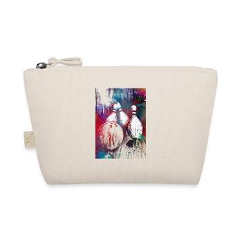 Bowling sport art #bowling #sport - Organic Pouch - nature - Front