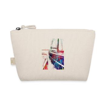 Yacht racing sport art #yachting - Organic Pouch - nature - Front