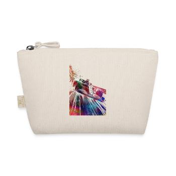 Racing car #racing #sport - Organic Pouch - nature - Front