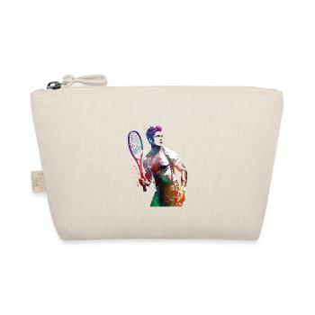 Joueur de tennis sport art #tennis #sport - Trousse biologique - nature - Devant