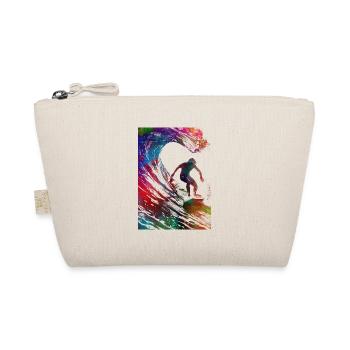 Surfer sport art #surfer #sport - Organic Pouch - nature - Front