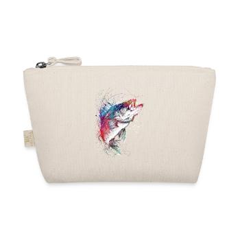 Fishing sport art #fishing - Organic Pouch - nature - Front